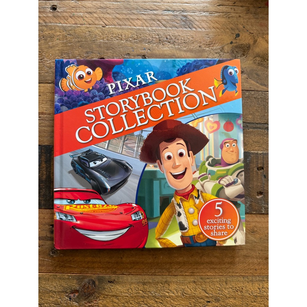 Disney Pixar Storybook Collection Hardcover 5 Stories Toy Story Cars Nemo 2020